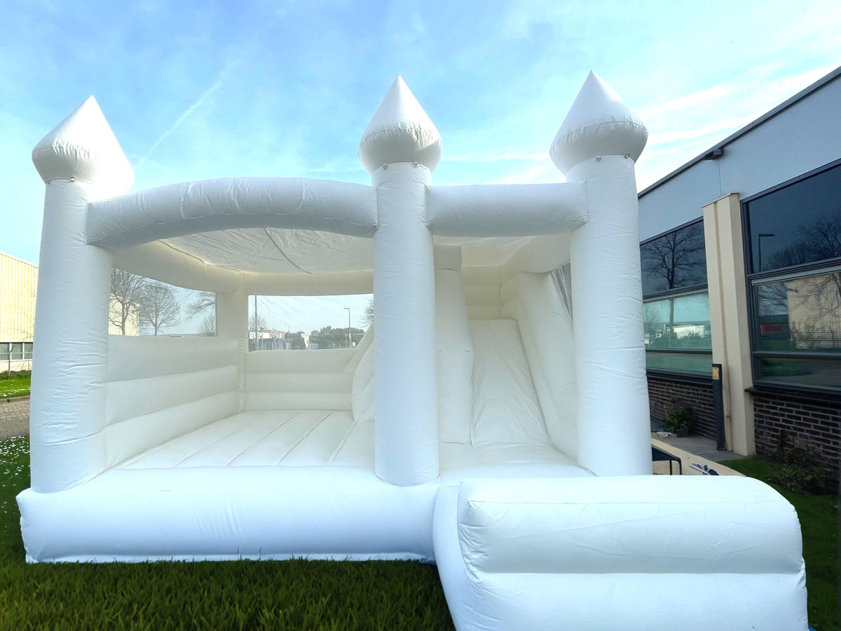 White Slide Bouncy Castle